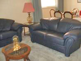 living room before staging